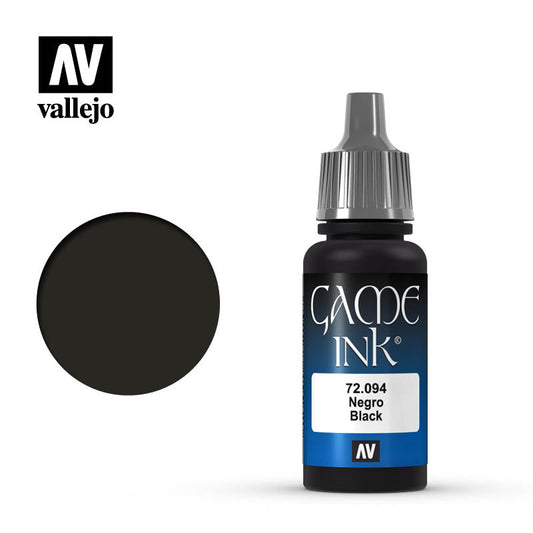 Game Ink: Black (17ml)