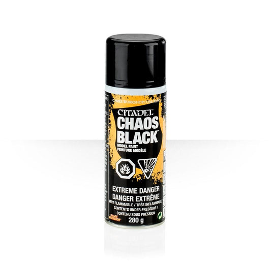 Chaos Black Spray Paint
