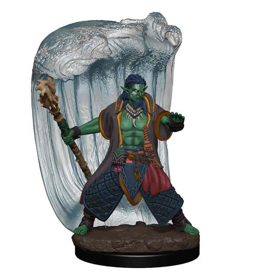 Dungeons and Dragons - Icons of the Realms Miniatures - Male Water Genasi Druid
