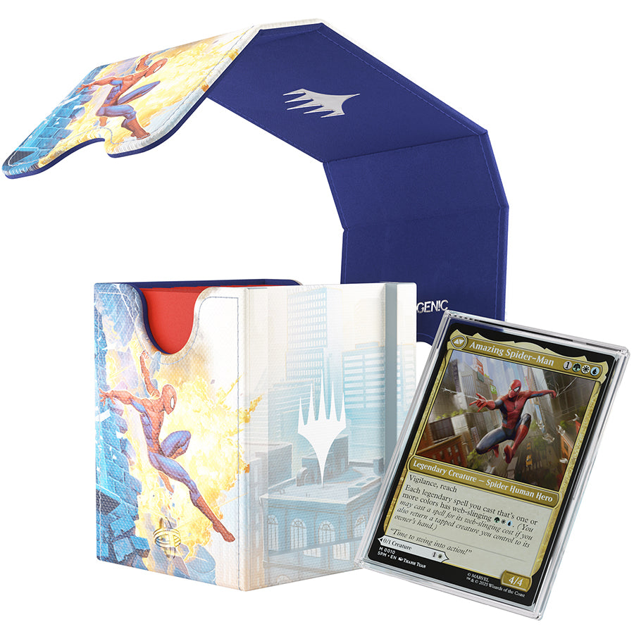 GAMEGENIC: MAGIC THE GATHERING: SPM MARVEL'S SPIDER-MAN: ART SQUIRE PLUS 100 XL