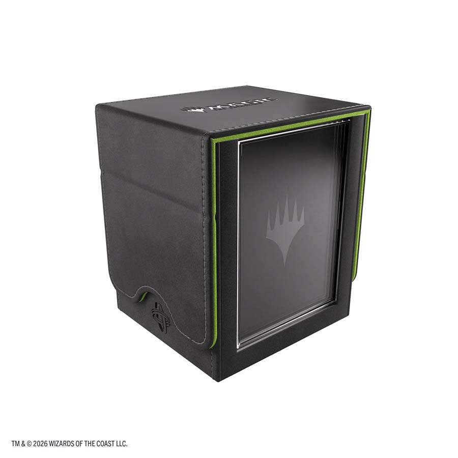 Gamegenic Magic the Gathering - Secrets of Strixhaven - Squire Plus 100 XL - Black and Green
