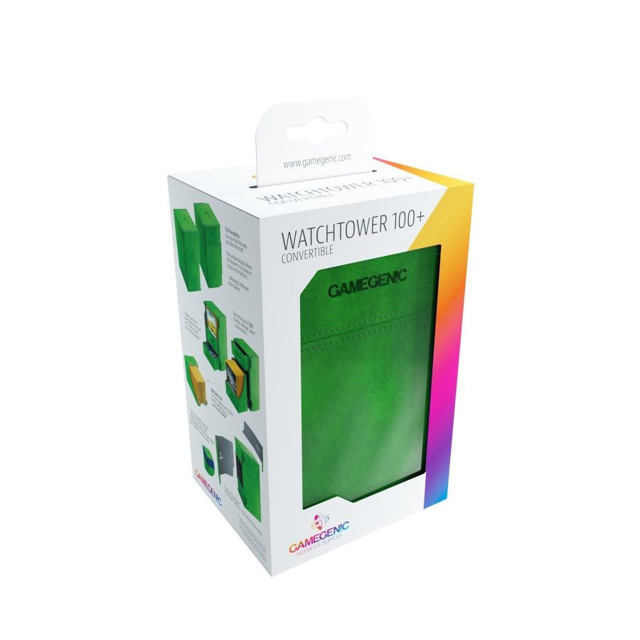 Gamegenic - Watchtower Deck Box 100+ - Green