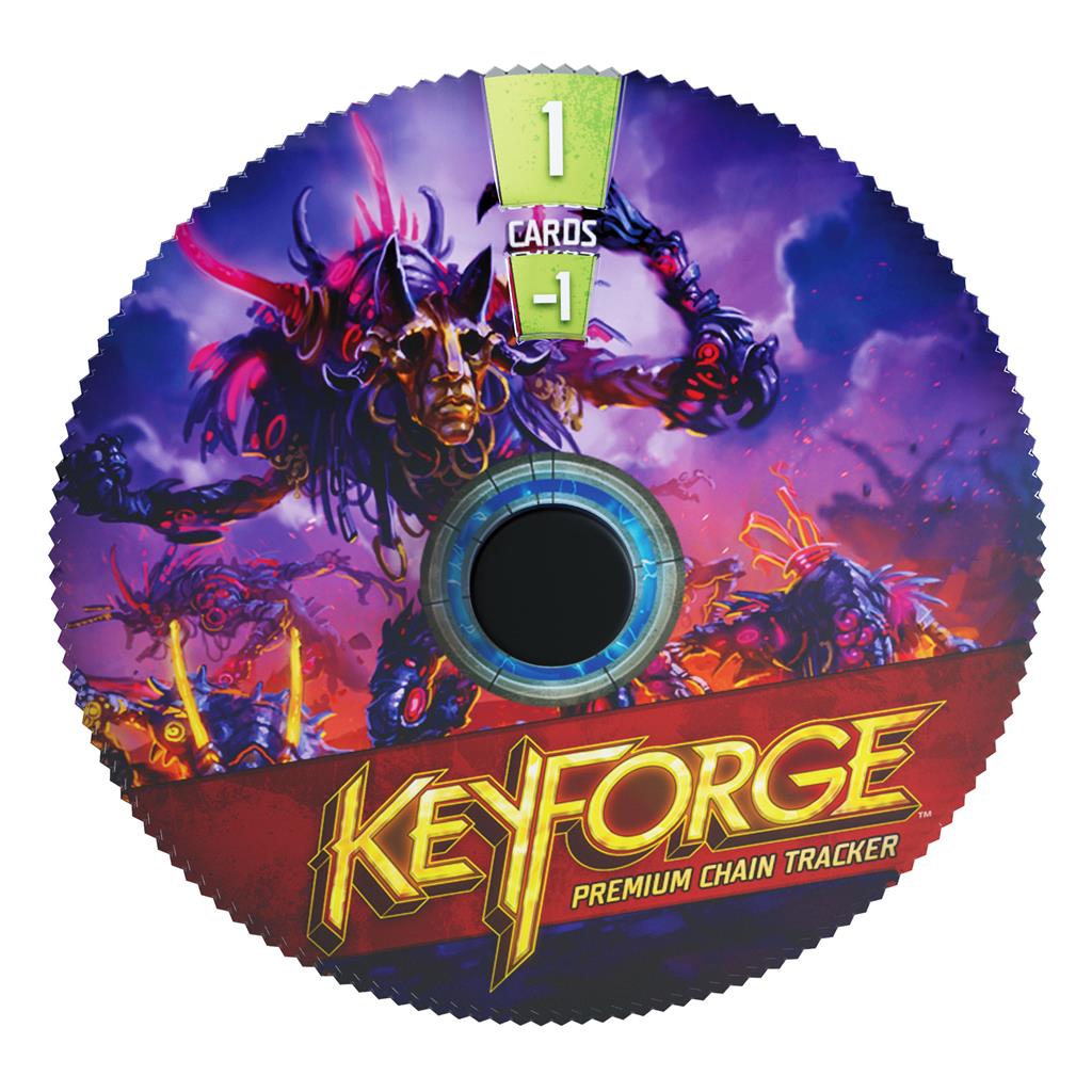KeyForge Premium Chain Tracker: Dis