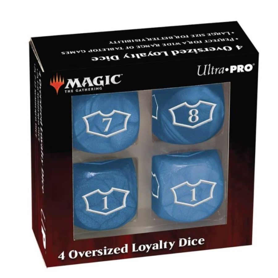 Magic the Gathering Updated Deluxe Loyalty Dice 22MM (4CT) - Island