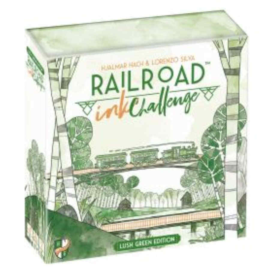 Railroad Ink Challenge - Lush Green Edition