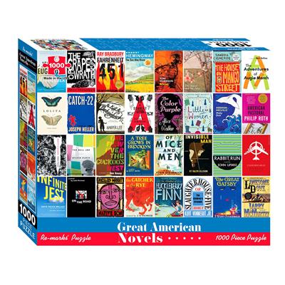 1000 Piece Great American Novels