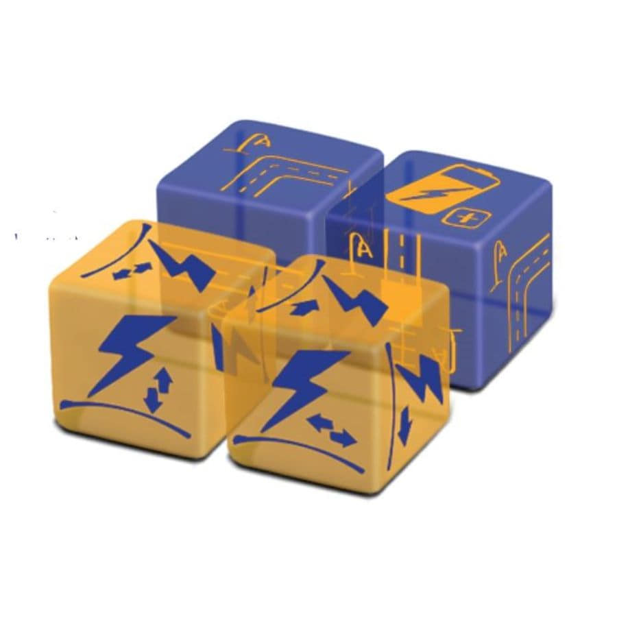Railroad Ink Challenge - Electricity Expansion Dice Pack