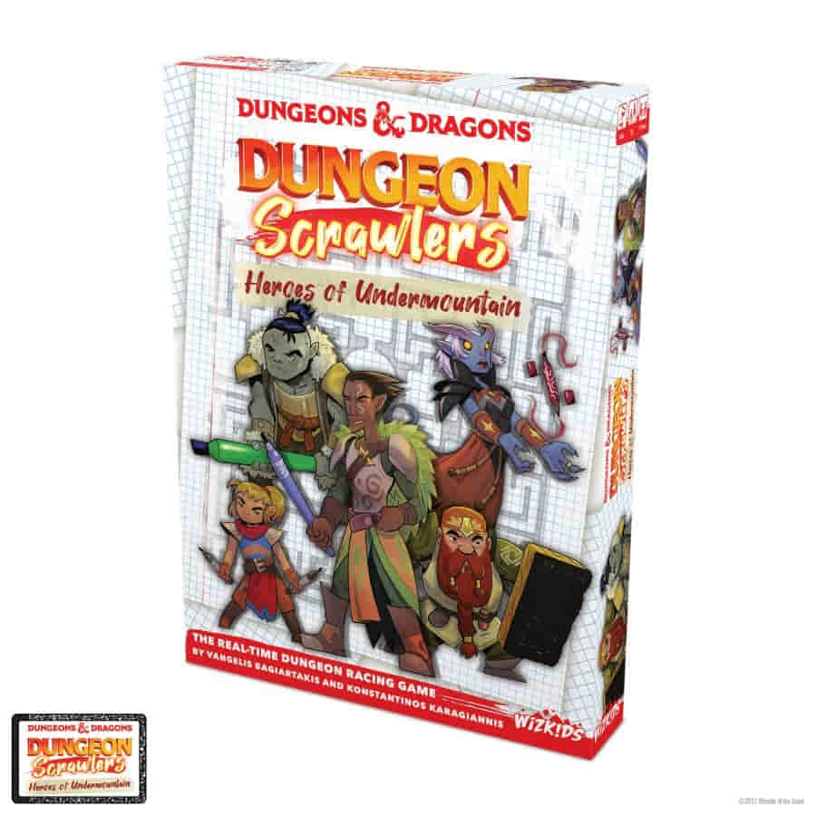 Dungeons and Dragons - Dungeon Scrawlers - Heroes of Undermountain