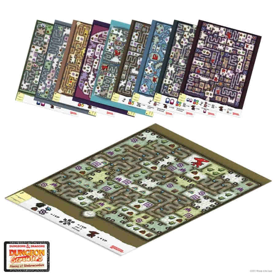Dungeons and Dragons - Dungeon Scrawlers - Heroes of Undermountain