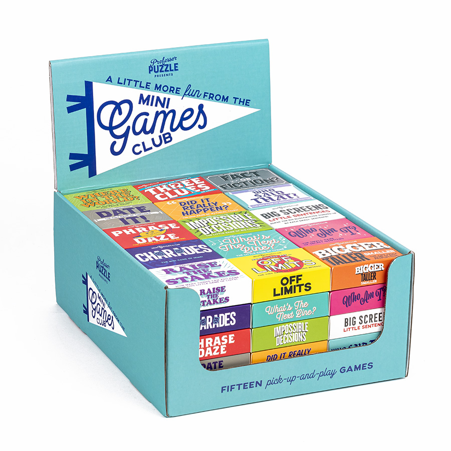 Display Mini Games Club - 75 Misc. Pocket Games