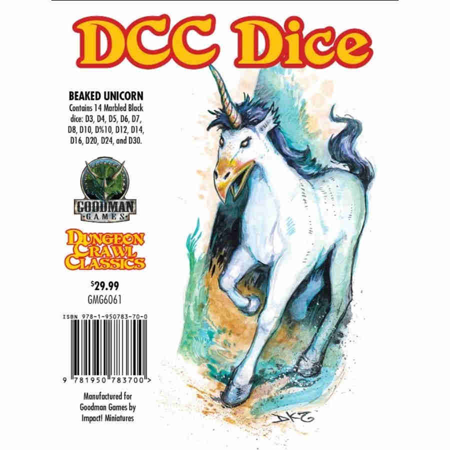 Dungeon Crawl Classics - DCC Dice - Beaked Unicorn (14ct)
