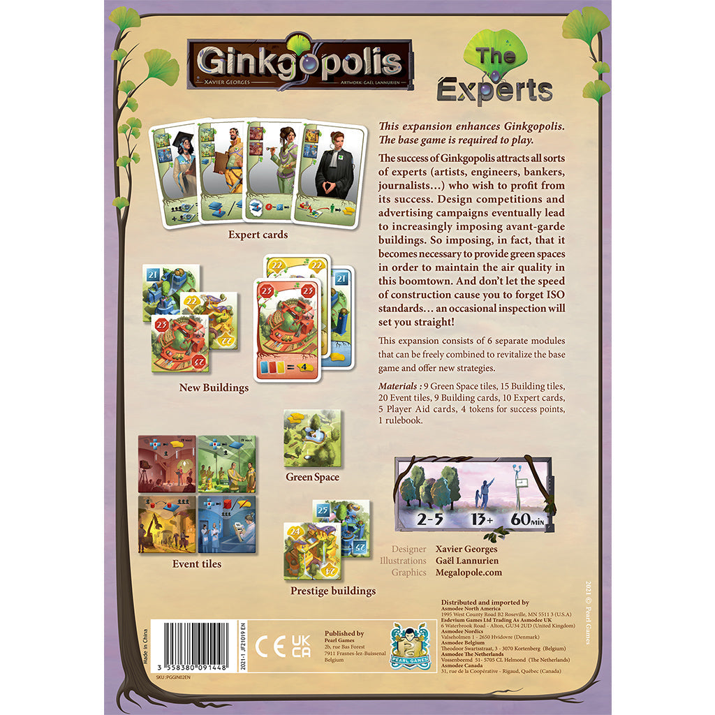 Ginkgopolis - The Experts