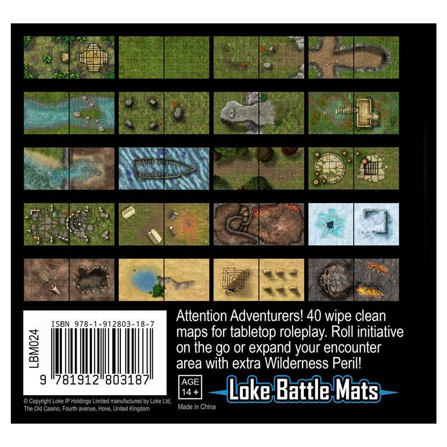 Little Book of Battle Mats Wilderness Ed