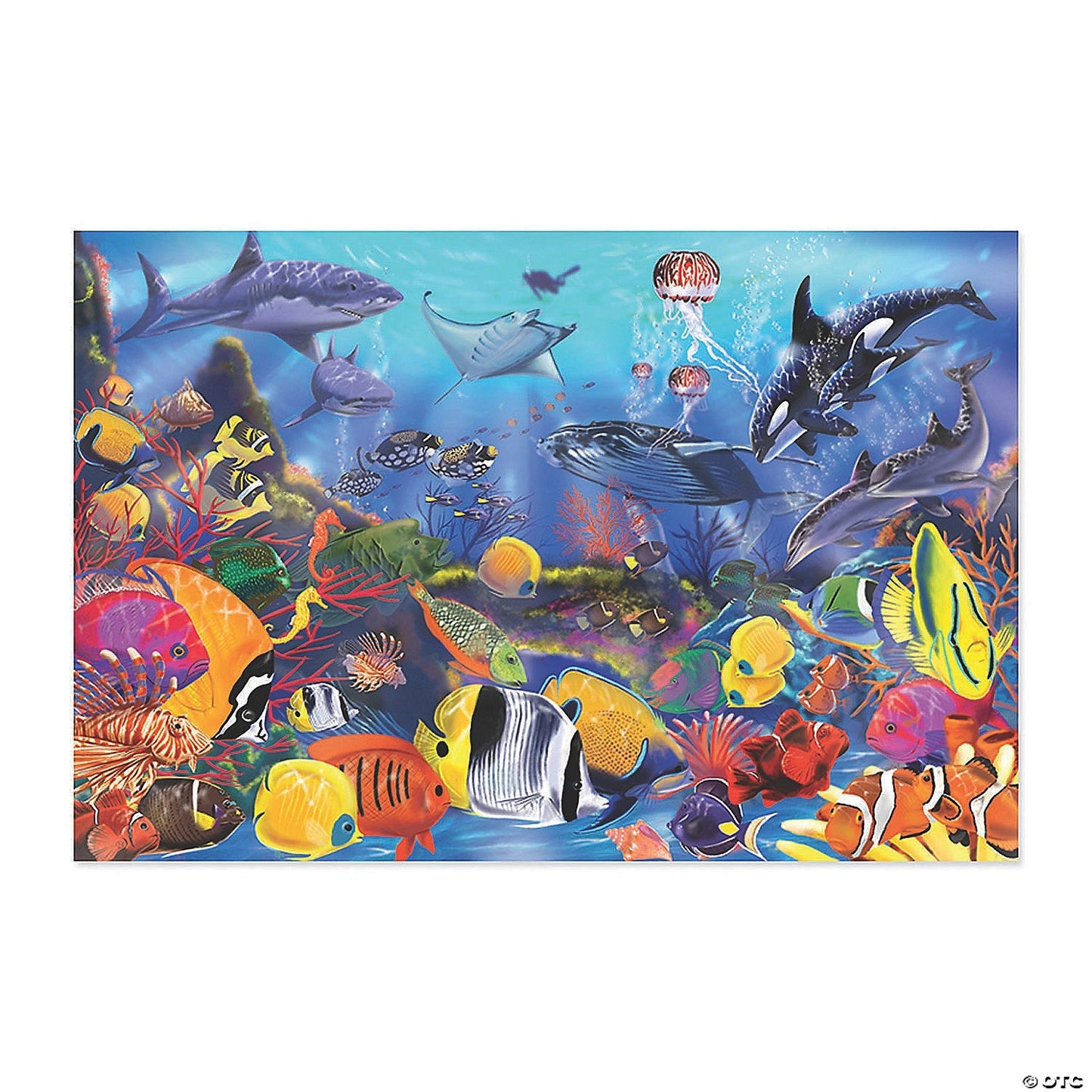 Underwater 48 piece floor Puzzle