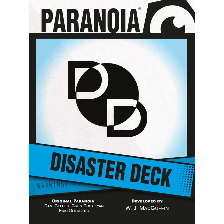 Paranoia RPG - Disaster Deck
