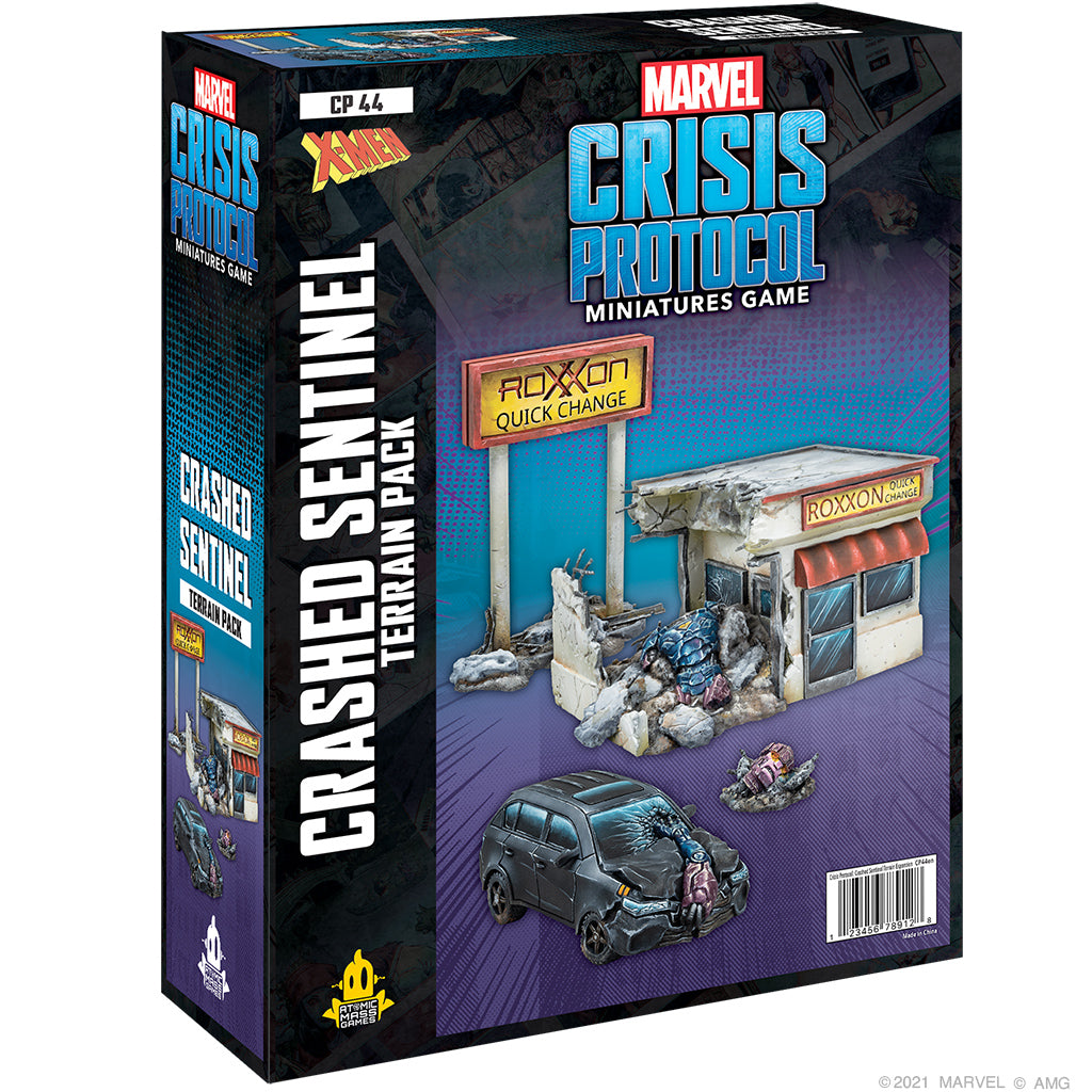 Marvel Crisis Protocol - Crashed Sentinel Terrain Expansion