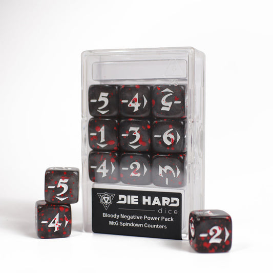 Die Hard Dice - Bloody Negative Power Pack