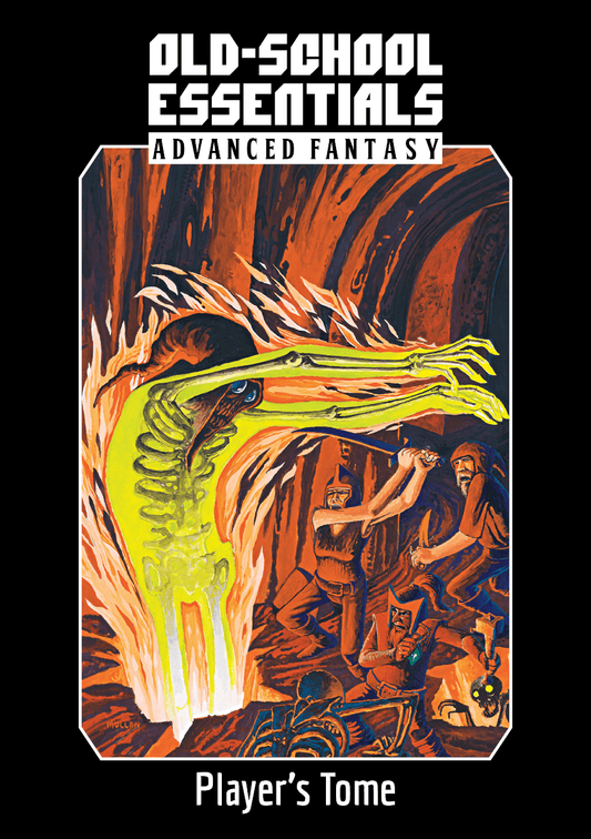 Old-School Essentials Advanced Fantasy Player's Tome - Hardcover