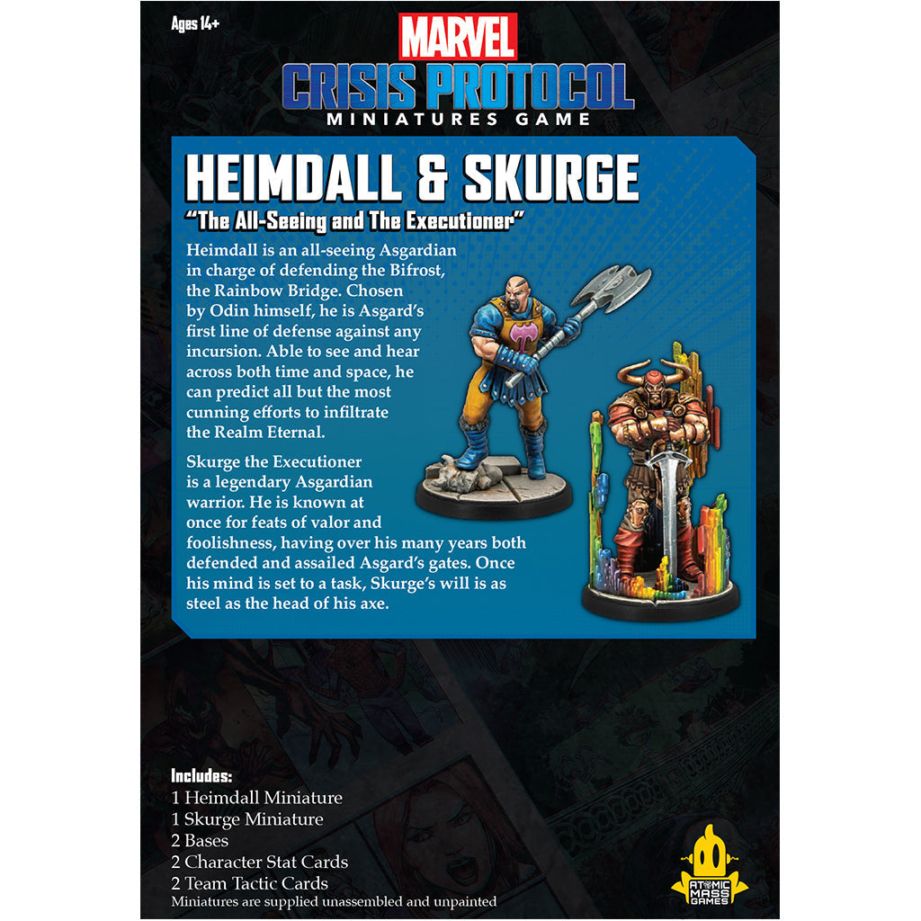 Marvel Crisis Protocol -  Heimdall & Skurge Character Pack