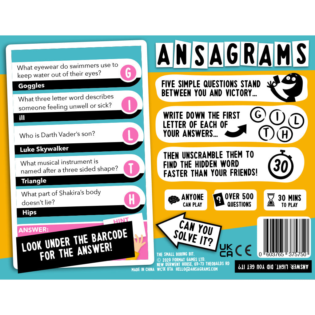 Ansagrams