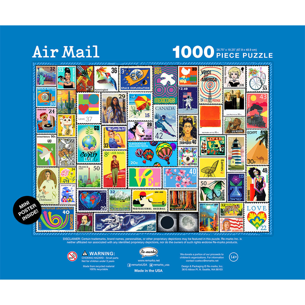 1000 Piece Air Mail Puzzle