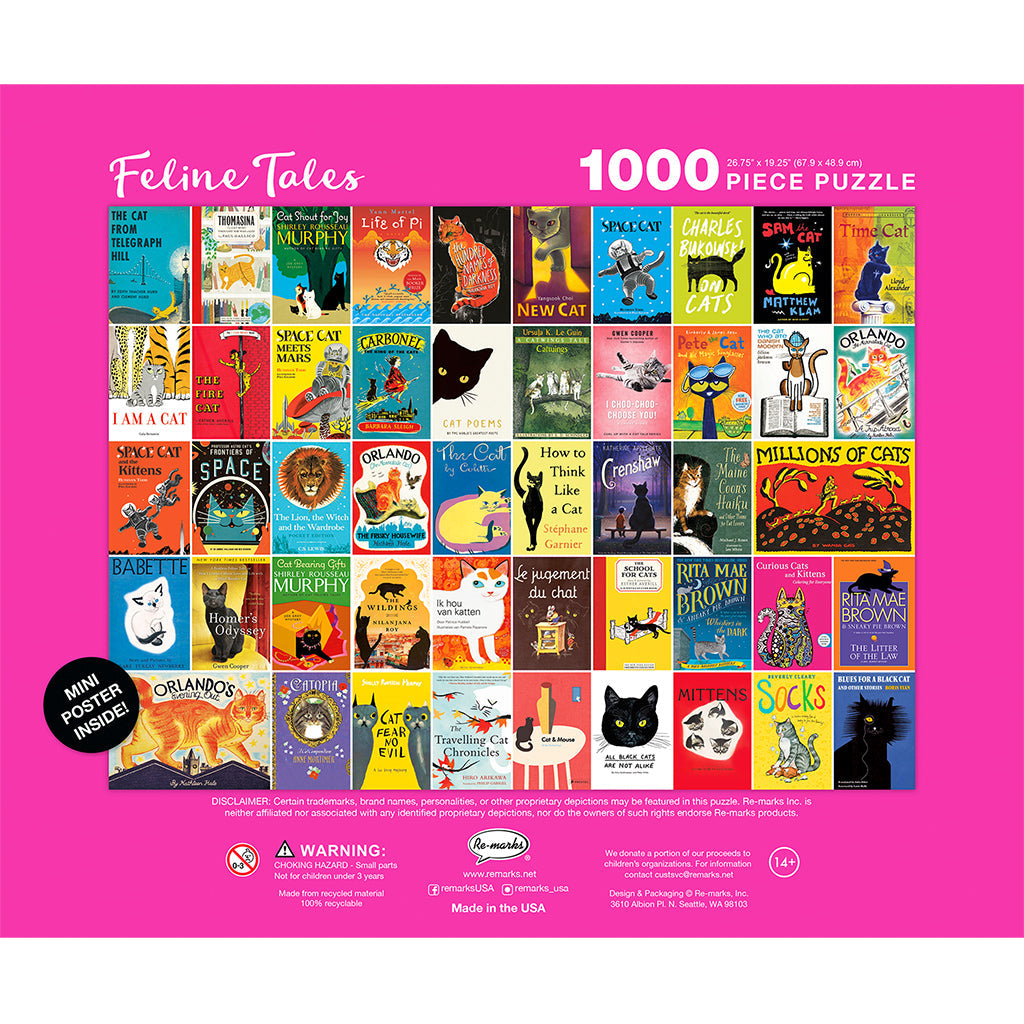 1000 Piece Feline Tales Puzzle