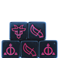 Ashes-Black-Ceremonial Dice (5X)