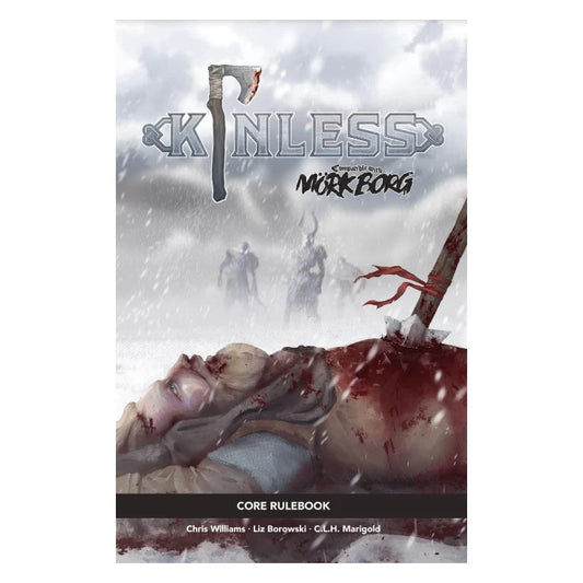 Mork Borg: Kinless (Silver Foil Hardcover) - Pre-Order