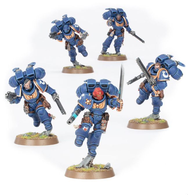 Assault Intercessors With Jump Packs