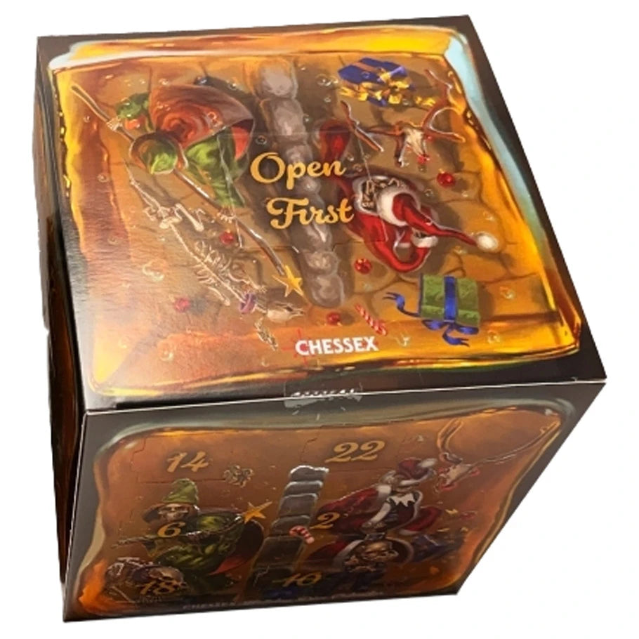 Chessex 2026 Holiday Dice Calendar - Pre-Order
