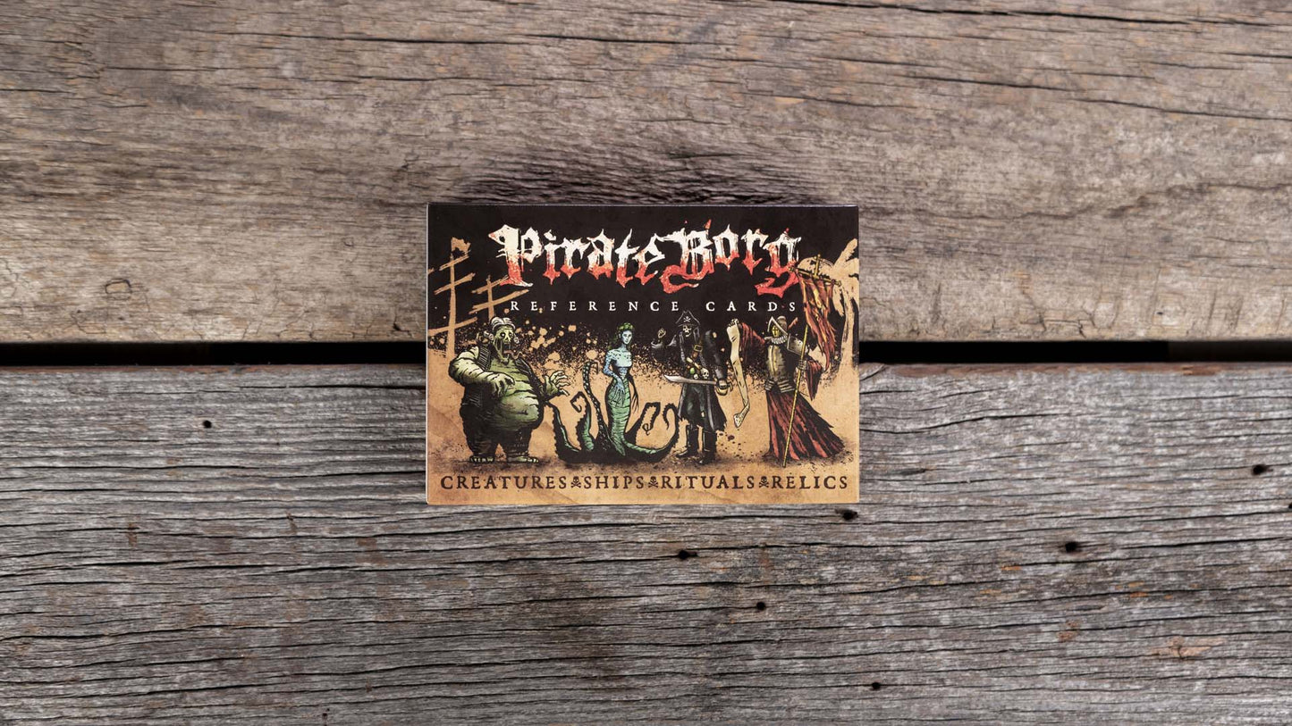 Pirate Börg - Reference Cards
