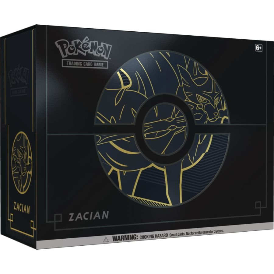 Pokemon TCG - Sword and Shield - Elite Trainer Box Plus: Zacian or Zamazenta