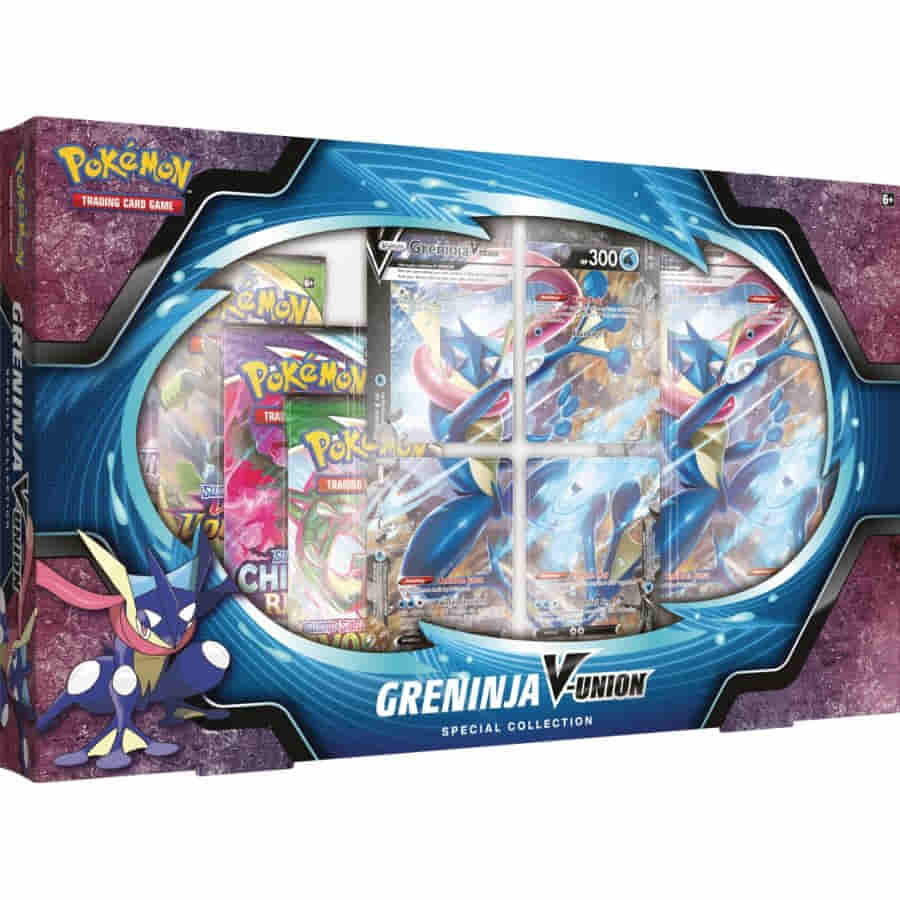 Pokemon TCG - Mewtwo, Greninja, or Zacian V-Union Premium Collection