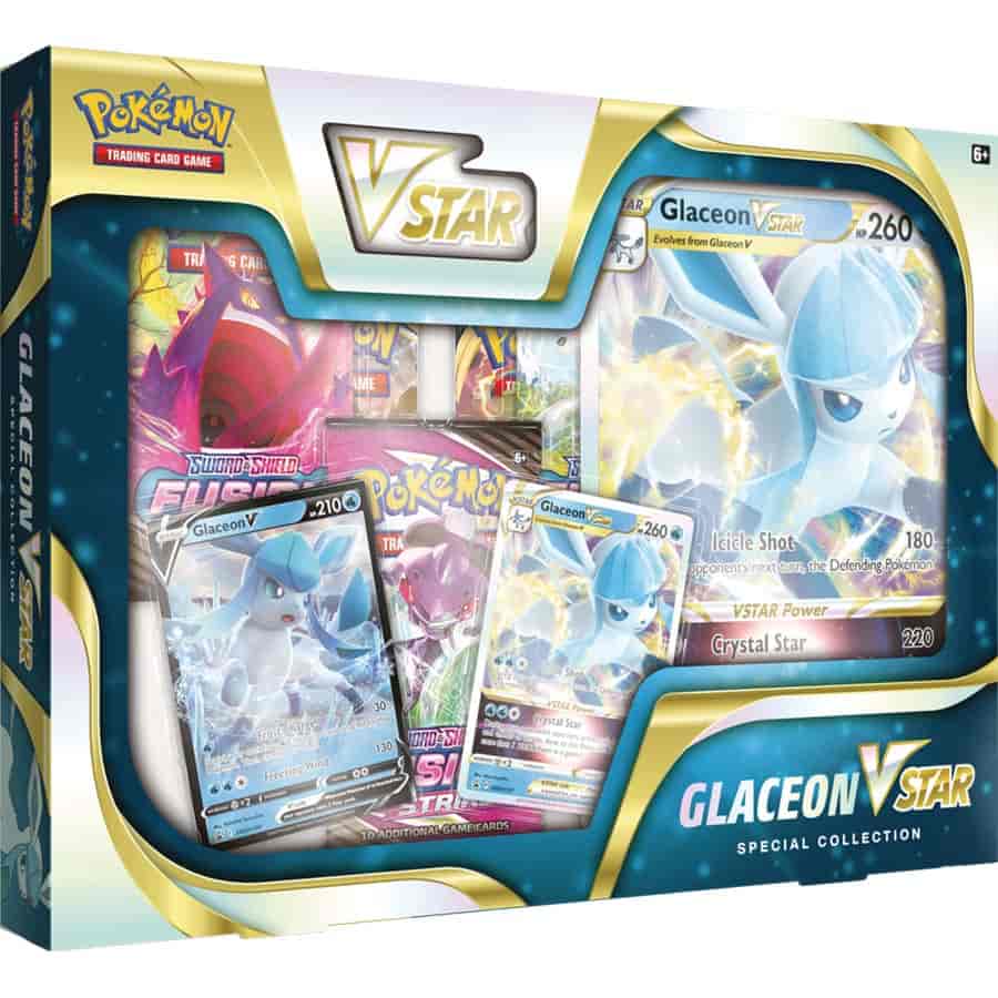 Pokemon TCG - Leafeon or Glaceon VStar Special Collection