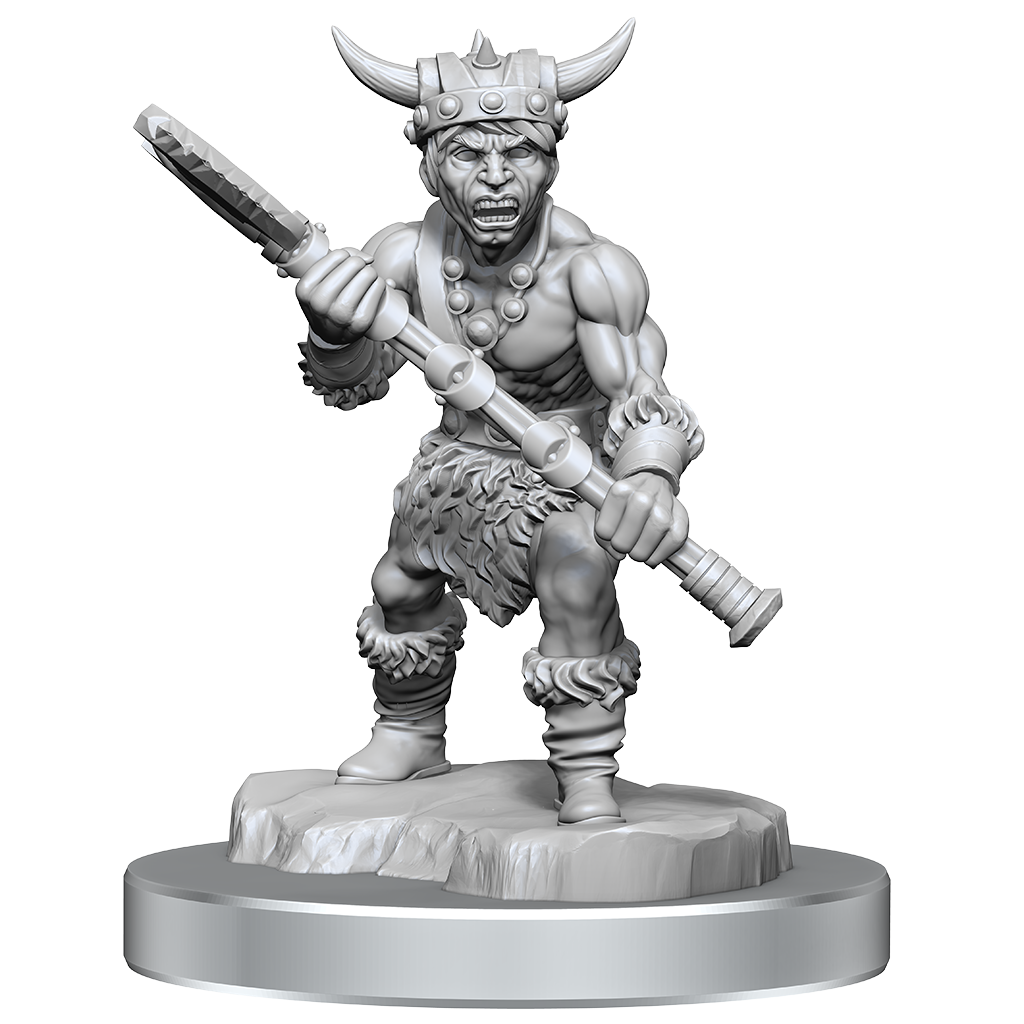 Dungeons & Dragons: Nolzur's Marvelous Unpainted Miniatures - W18 Halfling Barbarians