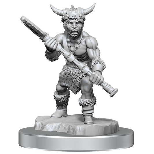 Dungeons & Dragons: Nolzur's Marvelous Unpainted Miniatures - W18 Halfling Barbarians