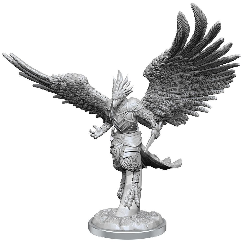 Dungeons & Dragons: Nolzur's Marvelous Unpainted Miniatures - W18 Aarakocra Paladins