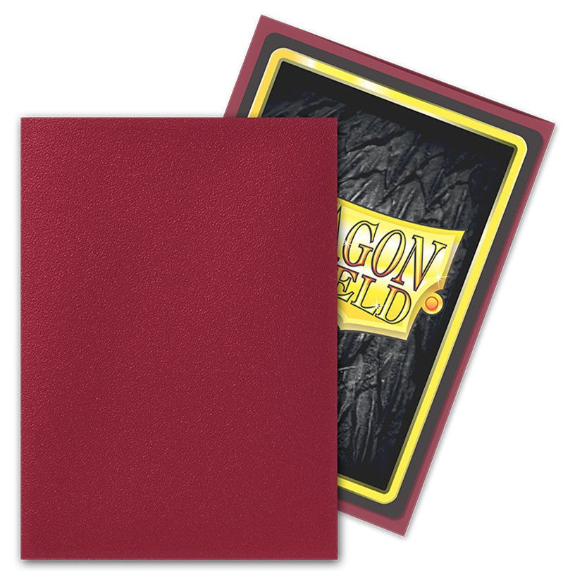 Dragon Shield Sleeves: Matte Blood Red (100 ct.)