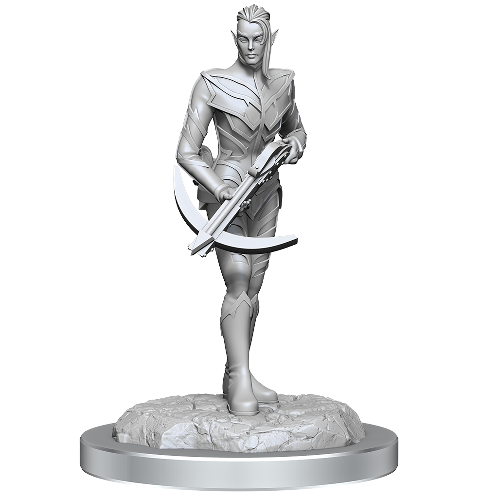 Dungeons & Dragons: Nolzur's Marvelous Unpainted Miniatures - W18 Drow Fighter