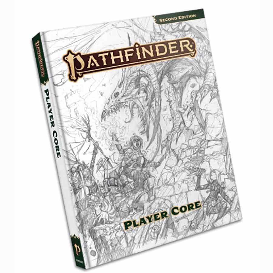 Pathfinder RPG (2E) - Player Core (Sketch Cover)