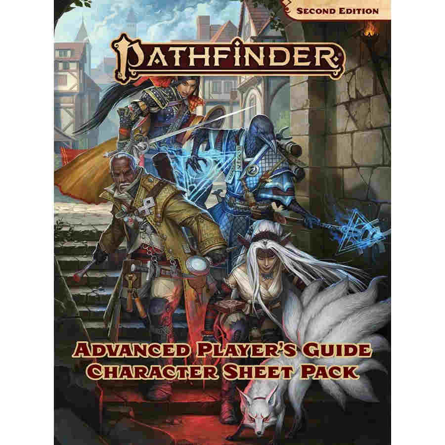 Pathfinder RPG (2E): Advanced Players Guide Character Sheet Pack