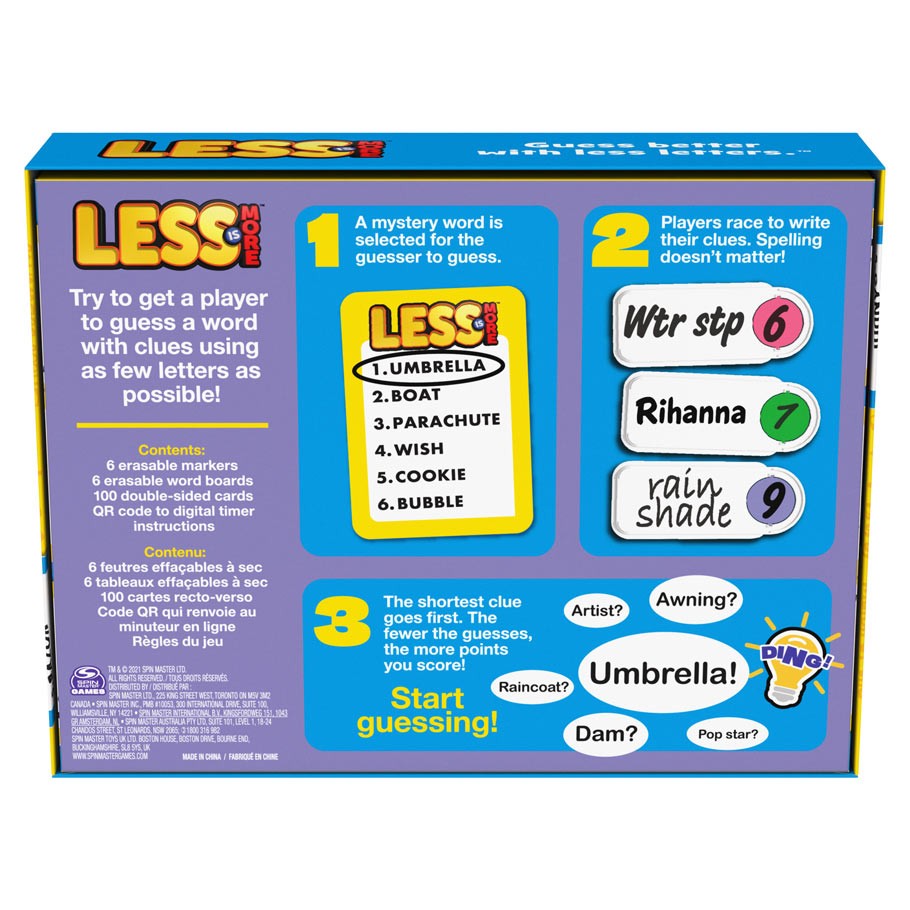 Less is More
