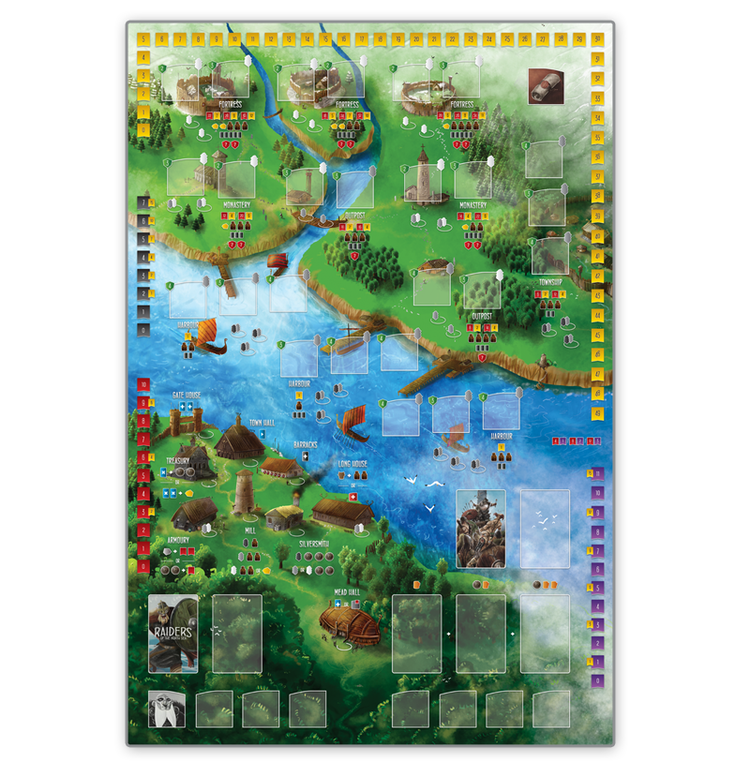 Raiders of the North Sea: Play Mat