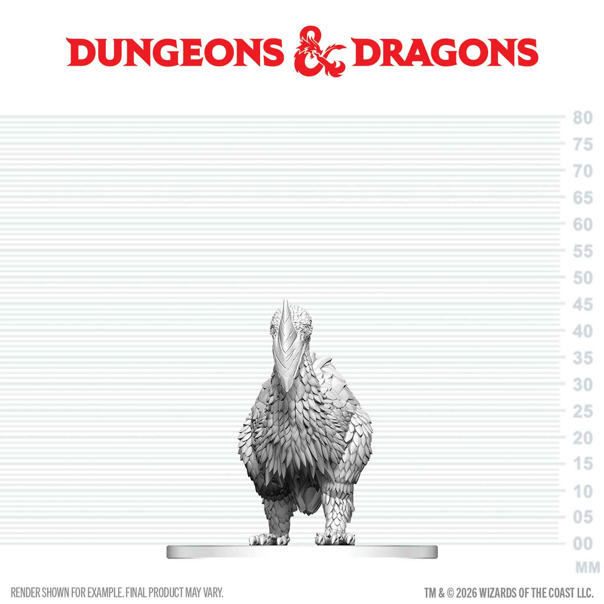 DND NOLZUR'S MARVELOUS MINIATURES AXE BEAK