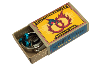 Matchbox Puzzle Display - 75 Misc. Matchbox Puzzles
