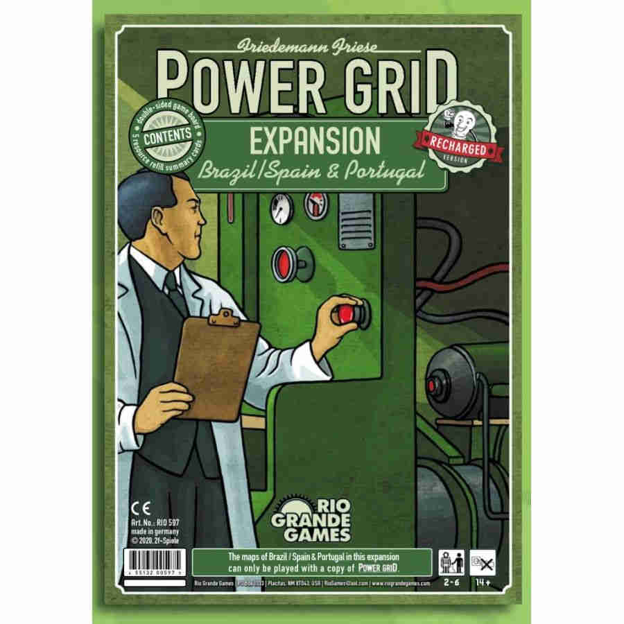 Power Grid: Recharged Brazil/Spain & Portugal Expansion