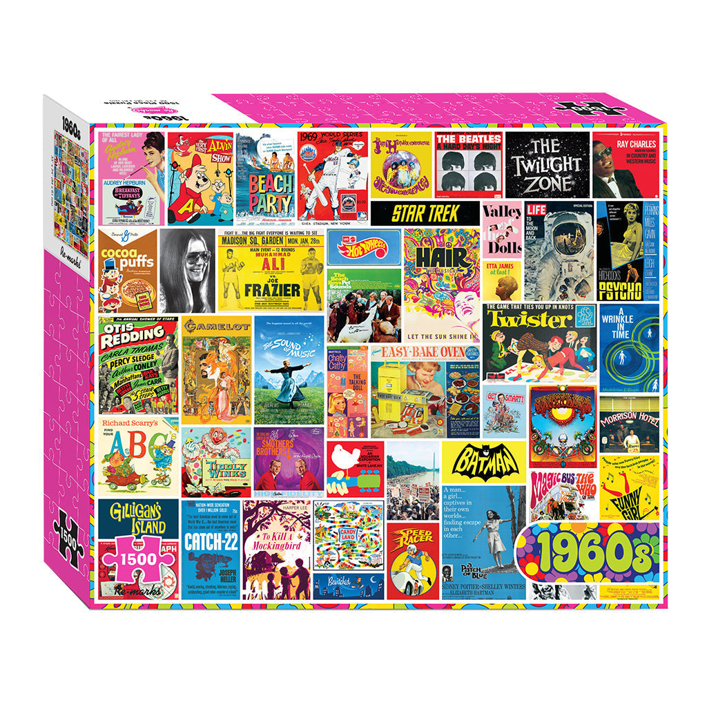 1500 Piece 1960s Puzzle