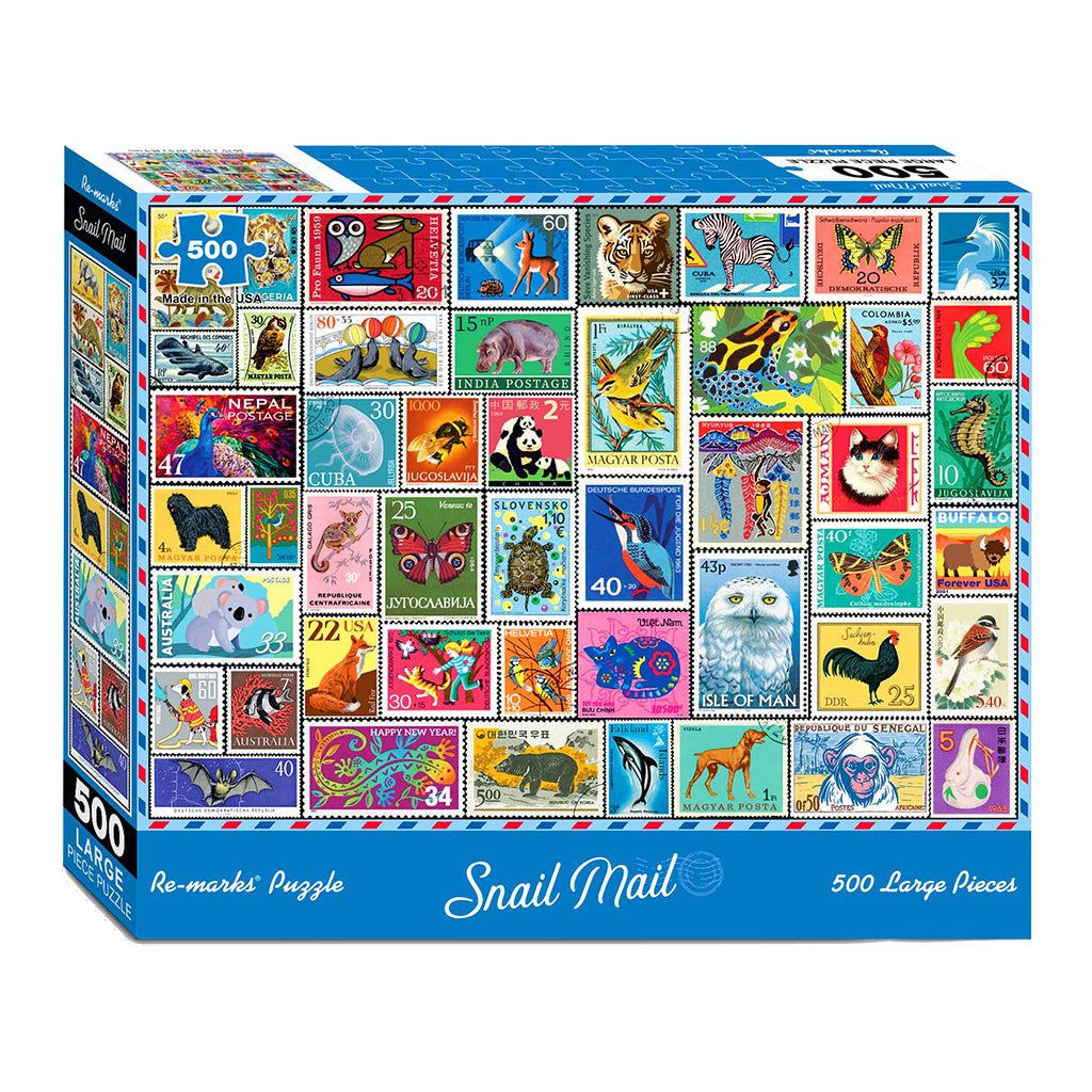 500 Piece Snail Mail Puzzle
