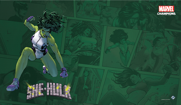 Marvel Champions LCG - She-Hulk Game Mat
