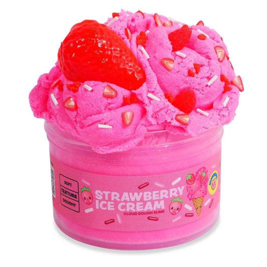 PeachyBbies Slime - Strawberry Ice Cream